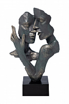 D3210 Statuette "Lovers-2" metallic color 19*10*32cm