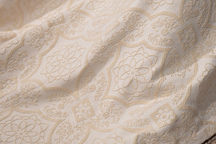 16AMR-NS180230-POKR BEG Bedcover Tiara beige 180*230