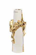 55RD5203L Vase 13*9*30cm white/gold
