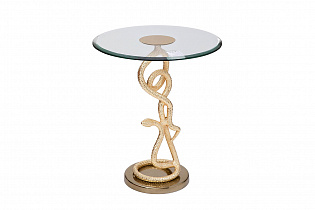 69-1021794 Coffee table "Serpente" d50*61cm
