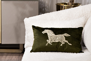 70SW-19591 Decorative pillow "Horse" 30*50 cm