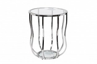 13RXET4037-SILVER End table d50*H60 cm